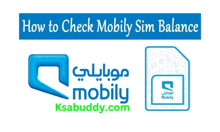 How to check Mobily balance in Saudi Arabia?