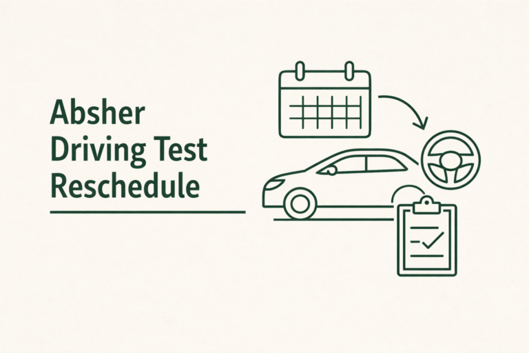 Absher Driving Test Reschedule Guide Change Appointment Fast