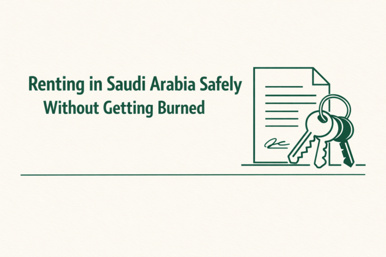 Renting in Saudi Arabia Safely Without Getting Burned