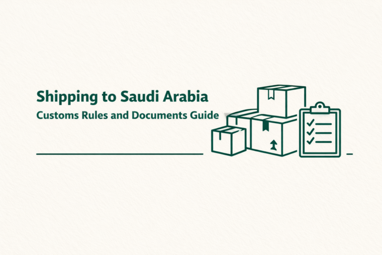 Shipping to Saudi Arabia Customs Rules and Documents Guide